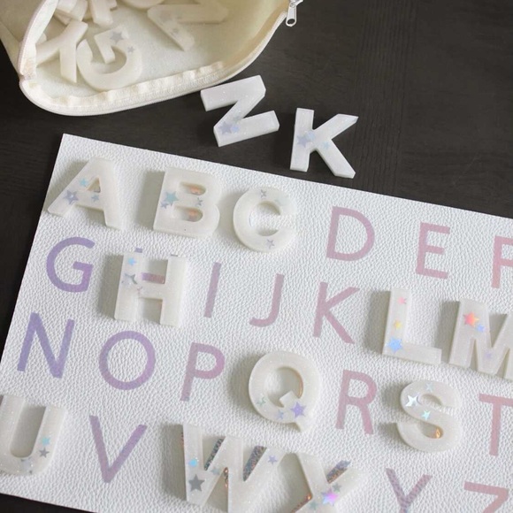 Custom Learning Uppercase and Lowercase Resin Alphabet Letters - Picture 2 of 3